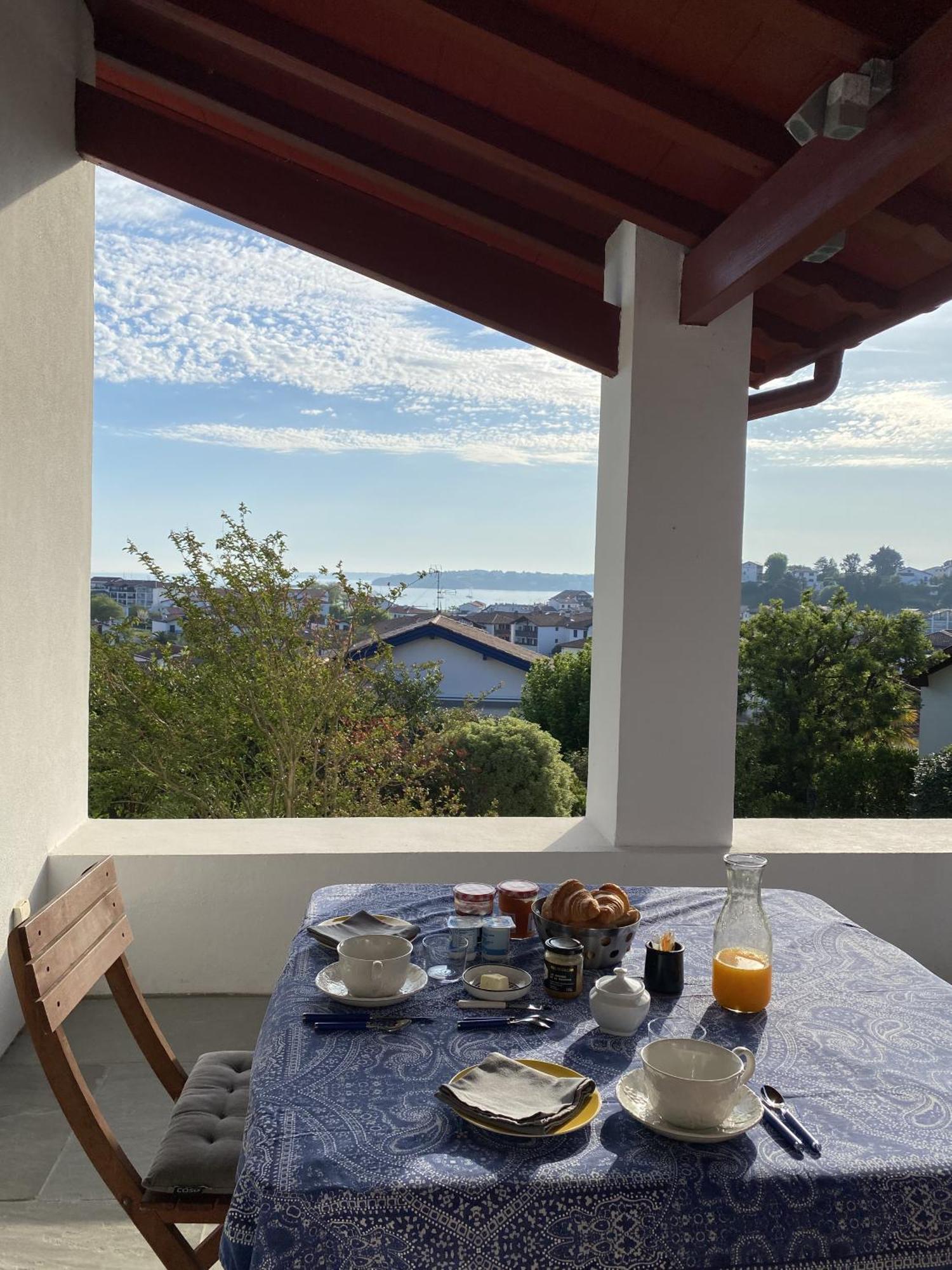 Calicho Acomodação com café da manhã Urrugne Exterior foto